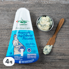 바씨 고르곤졸라 디오피 어본 피칸테 치즈 포션, 150g, 4개