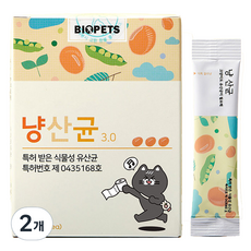 바이오펫츠 고양이 영양제, 장건강/유산균, 2개 장건강/유산균, 2개