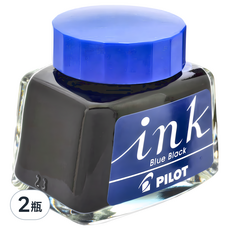 PILOT 百樂 INK 鋼筆墨水, 深藍, 2瓶