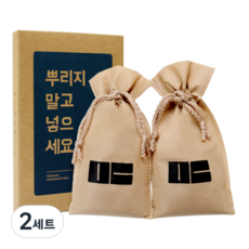 만듬 신발 냄새 제거 탈취제 200g + 파우치 2p 세트, 2세트