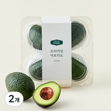 프리미엄 페루산 아보카도, 800g, 2개 2개, 800g