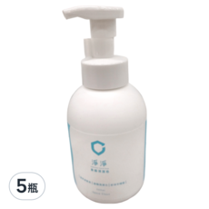 Clean Clean 淨淨 食器清潔皂 按壓瓶, 奶瓶/餐具專用, 椰子油/棕櫚油植物洗淨力, 500ml, 5瓶