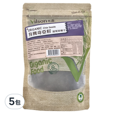 Vilson 米森 有機奇亞籽 鼠尾草種子 200公克, 200g, 5包