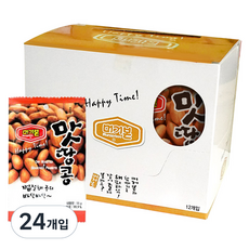 머거본 맛땅콩 55g, 24개입