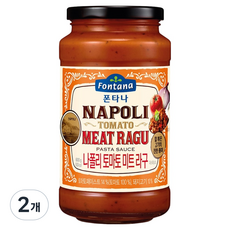폰타나 나폴리 토마토 미트 라구 파스타소스, 600g, 2개