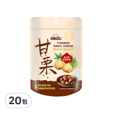 統一生機 甘栗, 150g, 20包