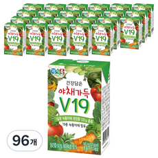 정식품 건강담은 야채가득 V19, 145ml, 96개