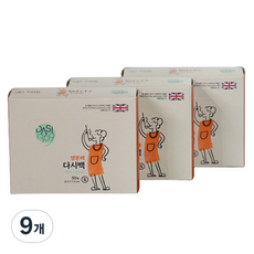 다시1369 생분해 다시백, 소(S), 90개입, 9개