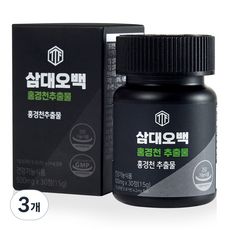 삼대오백 홍경천 추출물 15g, 30정, 3개