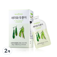 남유네 유아용 세미와 두콩이 차 25g x 15p, 수세미 + 작두콩 혼합맛, 2개, 375g