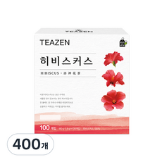 티젠 히비스커스 차, 1.8g, 100개입, 4개