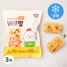 또또맘 우리아이 네모밥 치킨 5개입 (냉동), 400g, 3개