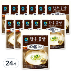 청정원 호밍스 한우곰탕, 300g, 24개