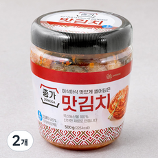 종가 맛김치, 500g, 2개