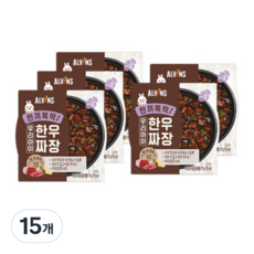 埃爾文一次一頓，我們孩子的韓國牛肉jjajang, 15個, 炸醬