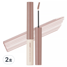 peripera 速型極細染眉膏 3g, 05 玫瑰棕, 2支