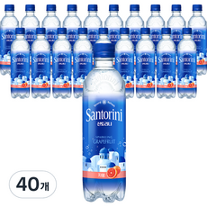 산토리니 탄산음료 자몽, 500ml, 40개