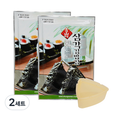 청산에 삼각김밥 김 10g x 2p + 틀, 2세트, 20g