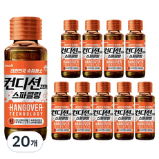 컨디션 이노엔 제로 스파클링, 100ml, 20개