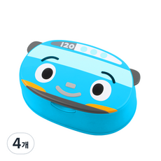바니랜드 타요 물티슈케이스, 혼합 색상, 4개