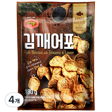 머거본 김깨 어포, 180g, 4개