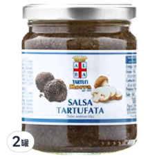 TARTUFI Morra 阿爾巴松露世家 夏季松露蘑菇 中,200g,2罐組, 2罐