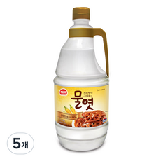 해표물엿 해표 물엿 2.4kg 5개