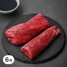 빌라스포크 무항생제 인증 한돈 안심 장조림용 (냉장), 300g, 6개