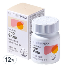 뉴트립 간건강 밀크씨슬 600 mg, 12개, 18g