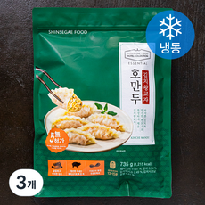신세계푸드 호텔컬렉션 에센셜 호만두 김치왕교자 (냉동), 735g, 3개