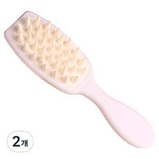 Mongrico日常頭皮按摩器, 2個, 白色