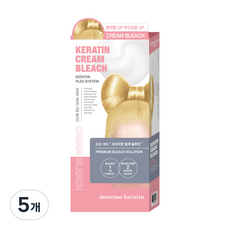 모레모 케라틴 크림 블리치 헤어 탈색제, 90g, 5개