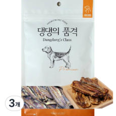 댕댕의품격 강아지 간식, 오리고기맛, 500g, 3개