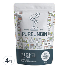 푸른빈 건망고 슬라이스, 4개, 200g