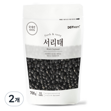 대구농산 건강한밥상 국산 서리태, 700g, 2개