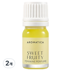 AROMATICA Pure&Soft女性香水 甜蜜水果, 5ml, 2個