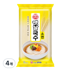 오뚜기 옛날 국수 소면, 900g, 4개