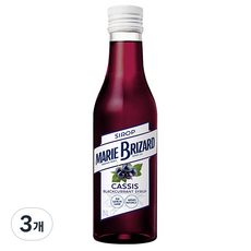 마리브리자드 블랙커런트 시럽, 250ml, 3개