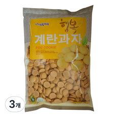 신흥 계란과자, 1kg, 3개