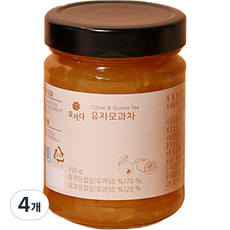 오가다 유자 모과차, 350g, 1개입, 4개