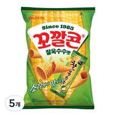 꼬깔콘 찰옥수수맛, 134g, 5개