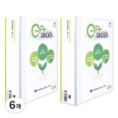 희망사무포인트 G.PP A4 사다리 바인더 7cm GBW777 3공, 백색, 6개