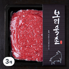 보리육촌 국내산 소고기 정육 2등급 다짐육 (냉장), 250g, 3개 250g × 3개 섬네일