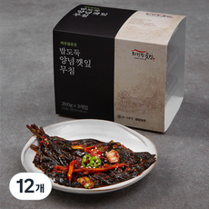 외갓집곳간 밥도둑 깻잎무침, 200g, 12개