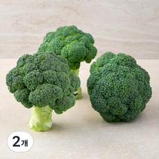 브로컬리 국내산, 1kg, 2개