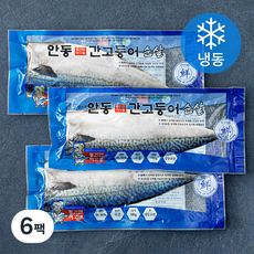 안동간 고등어 순살 (냉동), 180g, 6팩