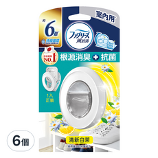febreze 風倍清 台灣公司貨 室內用抗菌消臭防臭劑 清新白茶, 7ml, 6個