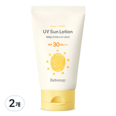 베베숲 유아용 이지워시 선로션 SPF30 PA+++, 2개, 50ml