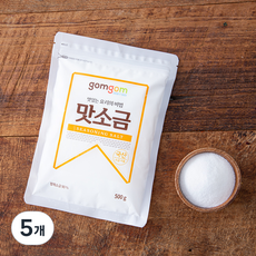 곰곰 맛소금, 500g, 5개