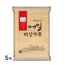 봉평_메밀미싯가루, 5개, 900g